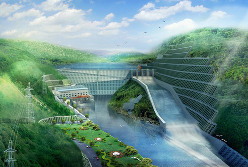 隆昌老挝南塔河1号水电站项目